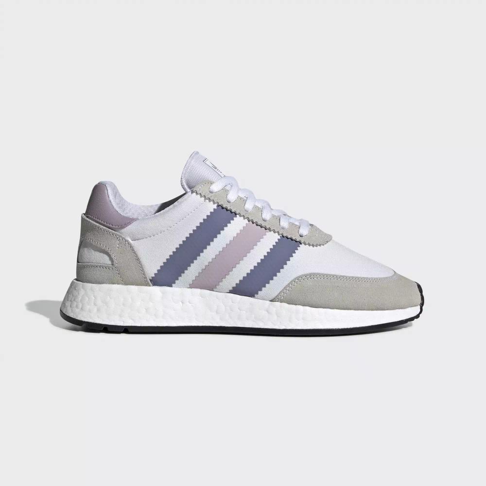 Adidas I-5923 Tenis Blancos Para Mujer (MX-17445)